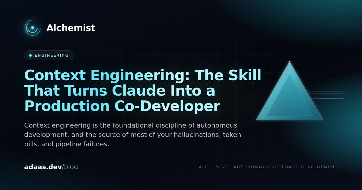 Context Engineering: The Skill That Turns Claude Into a Production Co ...